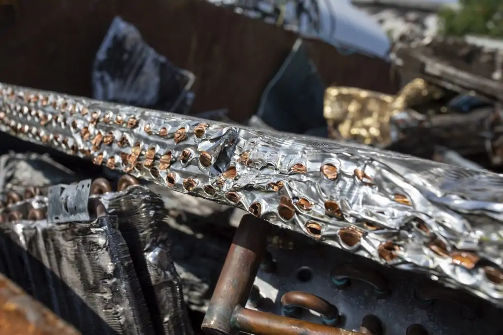 scrap aluminium metal